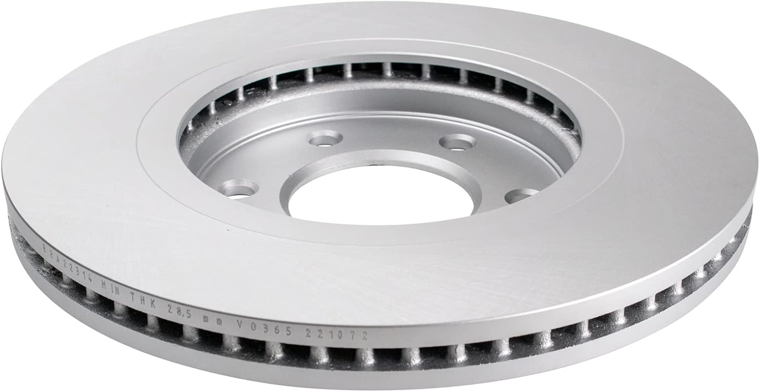 TRQ Front Ceramic Brake Pad and Rotor Set Coated Rotors Compatible with 11-13 Infiniti QX56 14-21 Infiniti QX80 12-15 Nissan Armada 17-21 Nissan Armada 11-15 Titan 17-21 Titan
