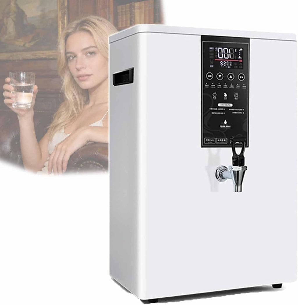 3000W Commercial Water Heater,Professional Electric Hot Water Dispenser, with Touchscreen/Built-in Water Purifier (50L)