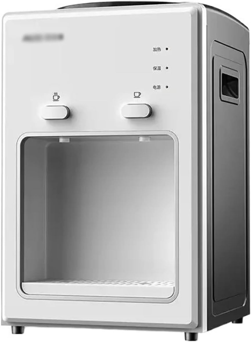Water Dispenser Desktop Mini Hot and Cold Dormitory Ice Warm Energy-saving Water Boiling Machine Water Dispenser Water Cooler Dispenser(A Warm-Hot)