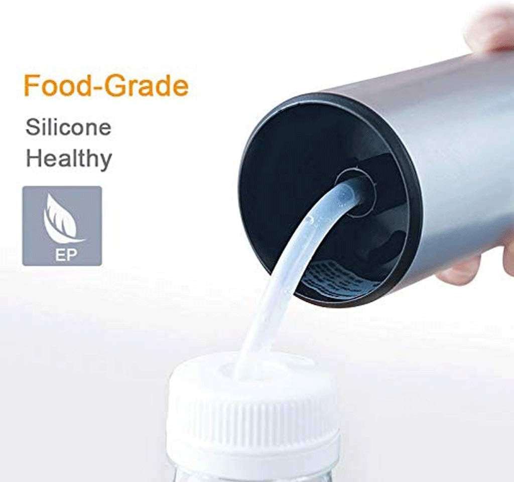 Water Bottle Pump USB Charging Universal Electric Water Bottle Dispenser Improved Portable Water Bottle Switch for Universal 2-5 Gallon Water Jug (Color : B) (B)