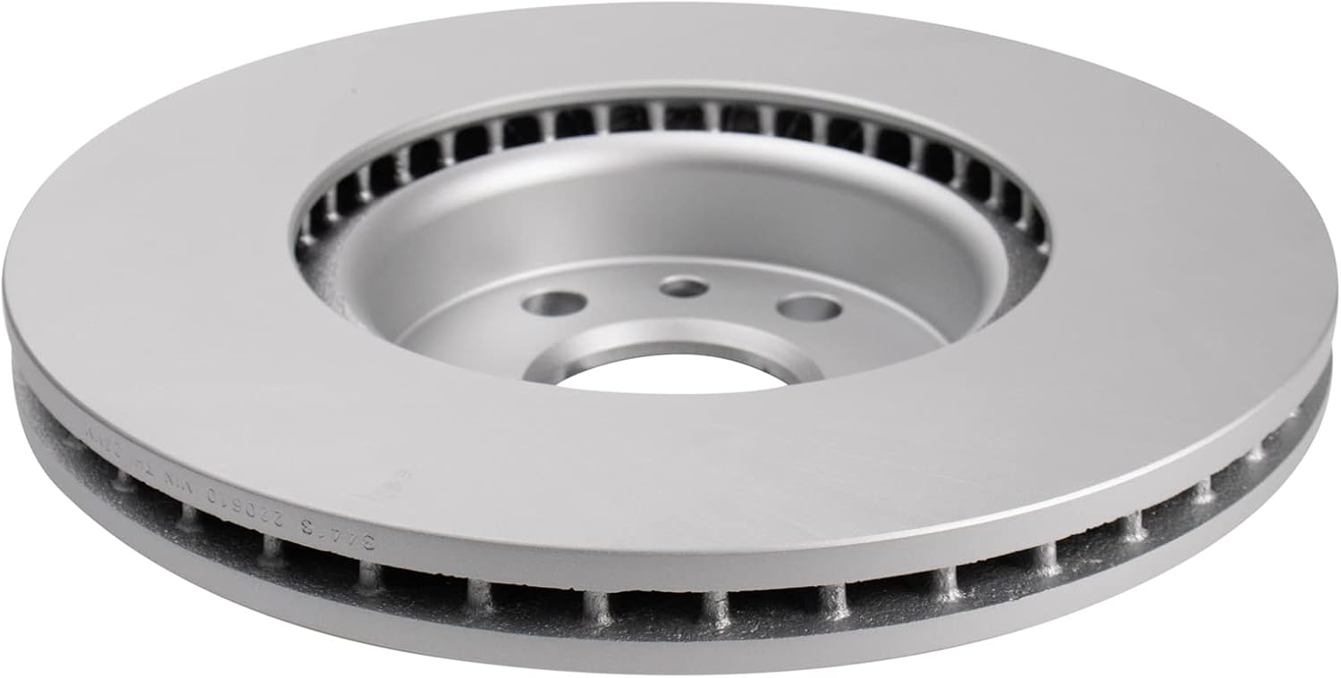 TRQ Front Brake Pad and Rotor Set Ceramic Coated Rotors Compatible with 2012-2015 Land Rover Range Rover Evoque 2008-2018 Volvo S60 V60 2007-2016 S80 2008-2016 V70 XC70