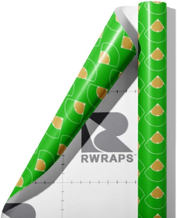 Rwraps Baseball Diamonds are Forever Matte Vinyl Film Wrap 59in x 12ft Vinyl Vehicle Car Film Sheet Roll