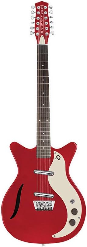 Danelectro Vintage 12 String Electric Guitar - Red Metallic