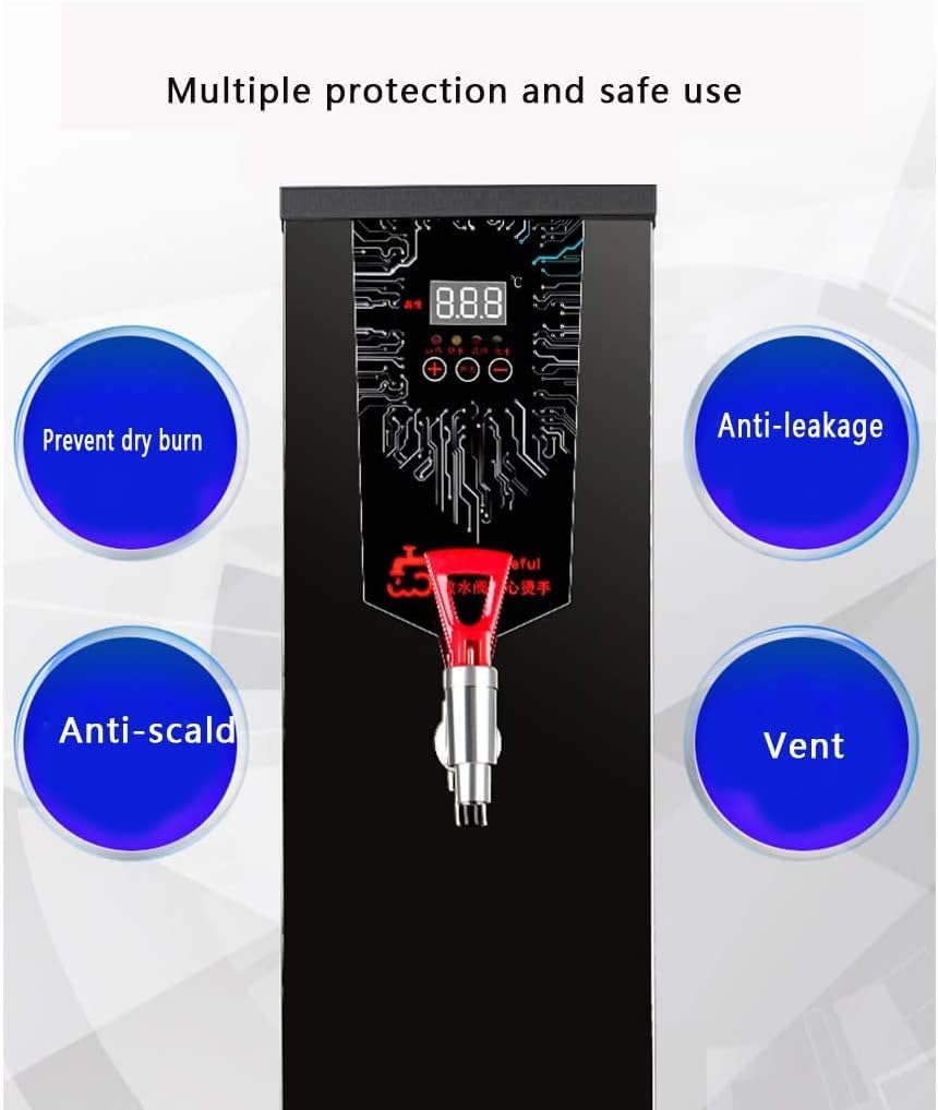Commercial Hot Water Heating Water Boiler, Water Boiler Commercial Catering Pot Mulled Wine Warmer for Parties, Catering Kitchens, Cafes, Offices,35L/H