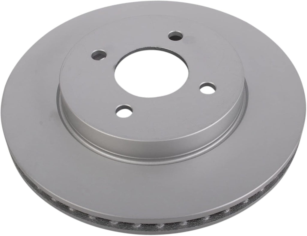 TRQ Front Brake Pad and Rotor Set Ceramic G Coated Vented Rotors Compatible with 2012-2018 Nissan Versa 2014-2018 Versa Note