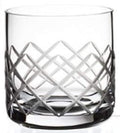 RONA Steelite Diamond Cut 12 Oz. Old Fashioned Glass, Set of 6