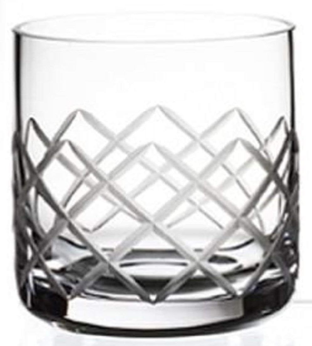 RONA Steelite Diamond Cut 12 Oz. Old Fashioned Glass, Set of 6