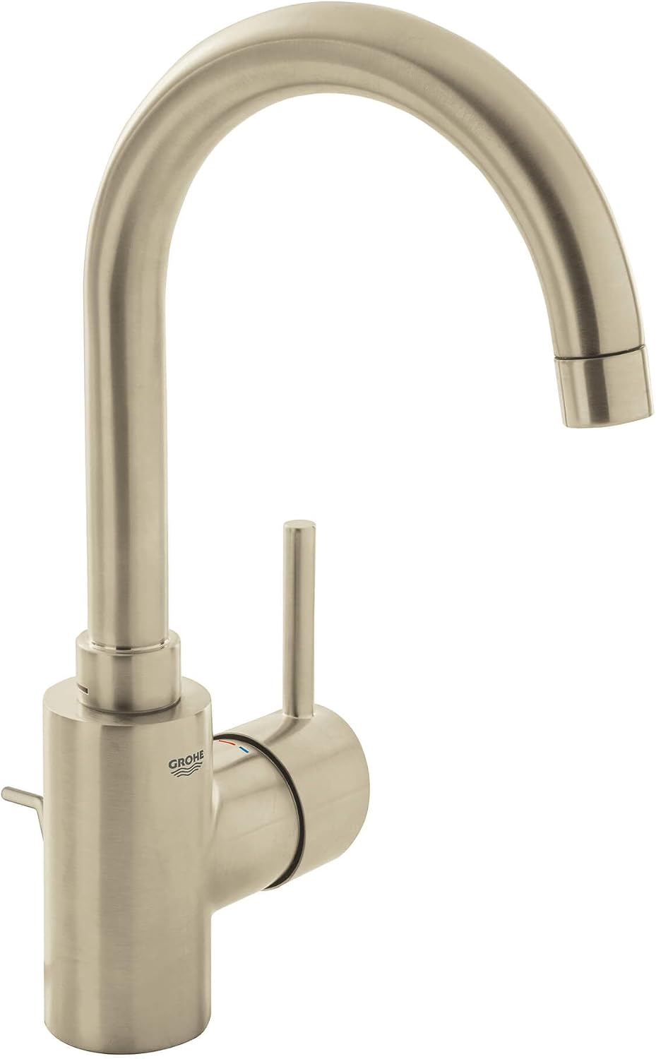 GROHE 32138EN2 Concetto Single-Handle Bathroom Faucet, Brushed Nickel InfinityFinish