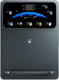 Instant Heat Water Dispenser Countertop, 2200W Wall-Mounted Mains Fed Unit Water Boiler with Safety Children's Lock and Touch Screen Control(Gray)