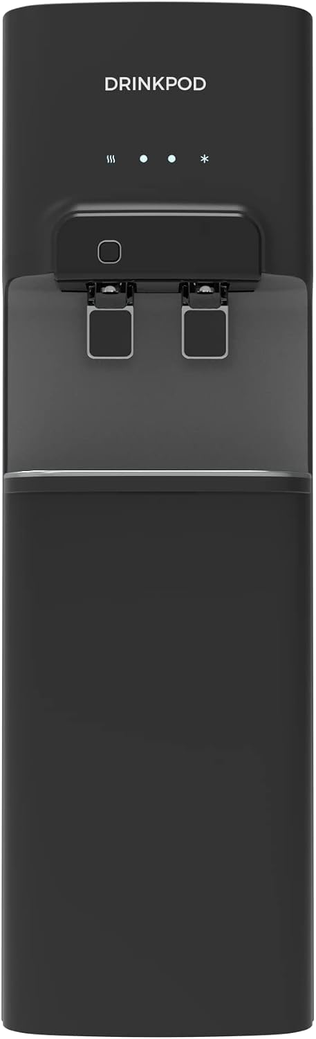 Bottleless Water Cooler Hot and Cold Water Dispenser for Offices & Homes (Black XL)