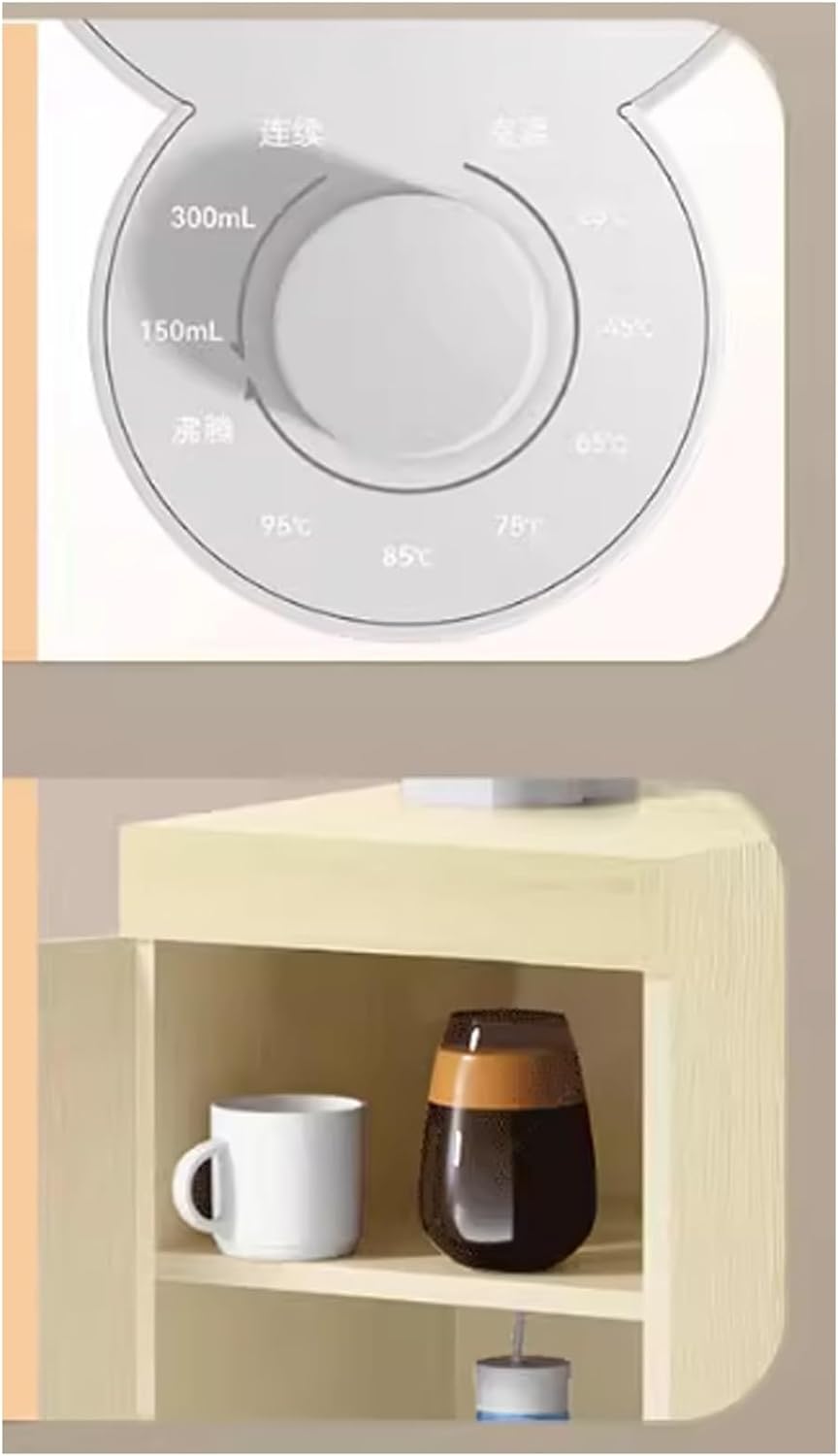 Water Dispenser Instant Hot Tea Bar Dispenser Household Water Dispenser Bottom Mounted Bucket for Boiling Water High-end New Model Water Cooler Dispenser(B)