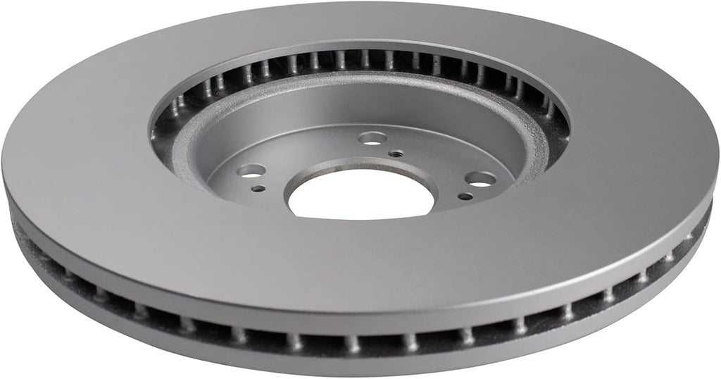 TRQ Front Brake Pad and Rotor Set Ceramic G Coated Vented Rotors Compatible with 2009-2014 Acura TL