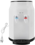 Countertop Water Dispenser, 500W Electric Hot Water Dispenser, Top Loading, 85 to 95°C Hot Water, ABS Material, US Plug 110V, 9.4x13.4in Size