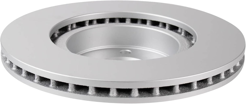 TRQ Front Brake Pad and Rotor Set Ceramic Coated Vented Rotors Compatible with 2017-2019 Subaru Impreza