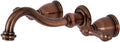 Kingston Brass KS312ALAC Vintage 2-Handle Wall Mount Bathroom Faucet, Antique Copper