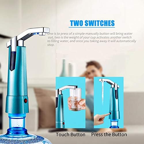 Electric Water Bottle Dispenser Pump Automatic Gallon Drinking Jug Dispensing for Home Office