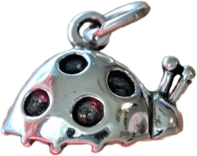 Sterling Silver 11X13Mm Bug Lady Charm Decoration Accessories Pendant Charm For Making Bracelets Necklace Earrings Jewelry DIY