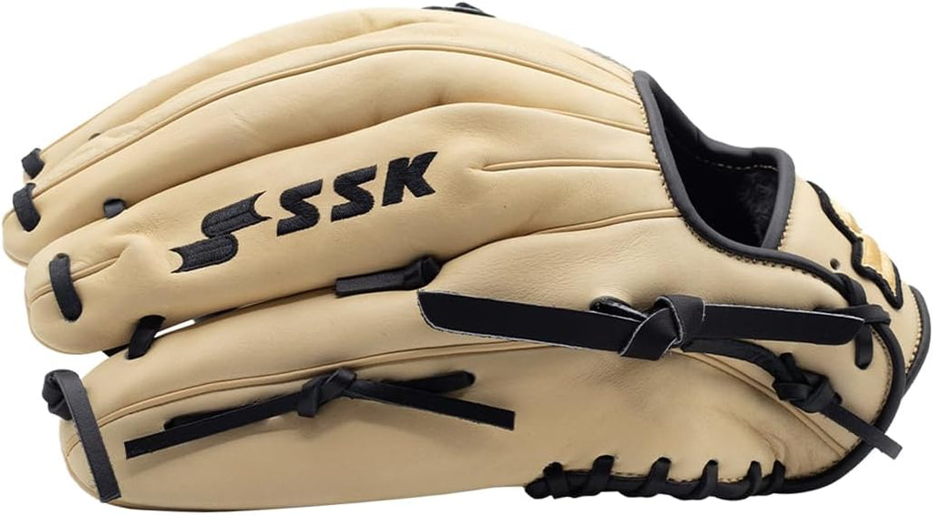 SSK Z5 Craftsman Outfield Baseball Glove – Deep Pocket 12.25' - 12.5' - 12.75' – Right & Left Hand Throw