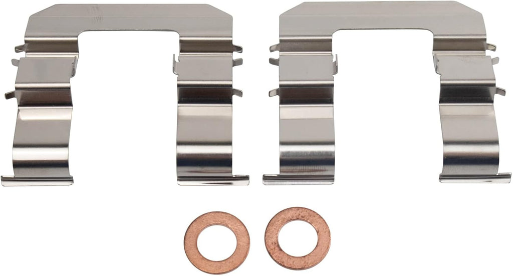 TRQ Front Brake Pad and Rotor Set Ceramic Vented Rotors Calipers Compatible with 2012 Kia Rio