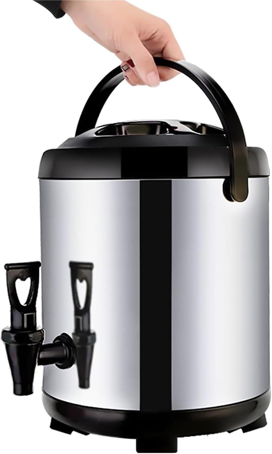10L/12L/16L Tap Hot Water Holder, Insulated Stainless Steel Bucket, Milk Tea Barrel For Hot Water And Beverages(10L)