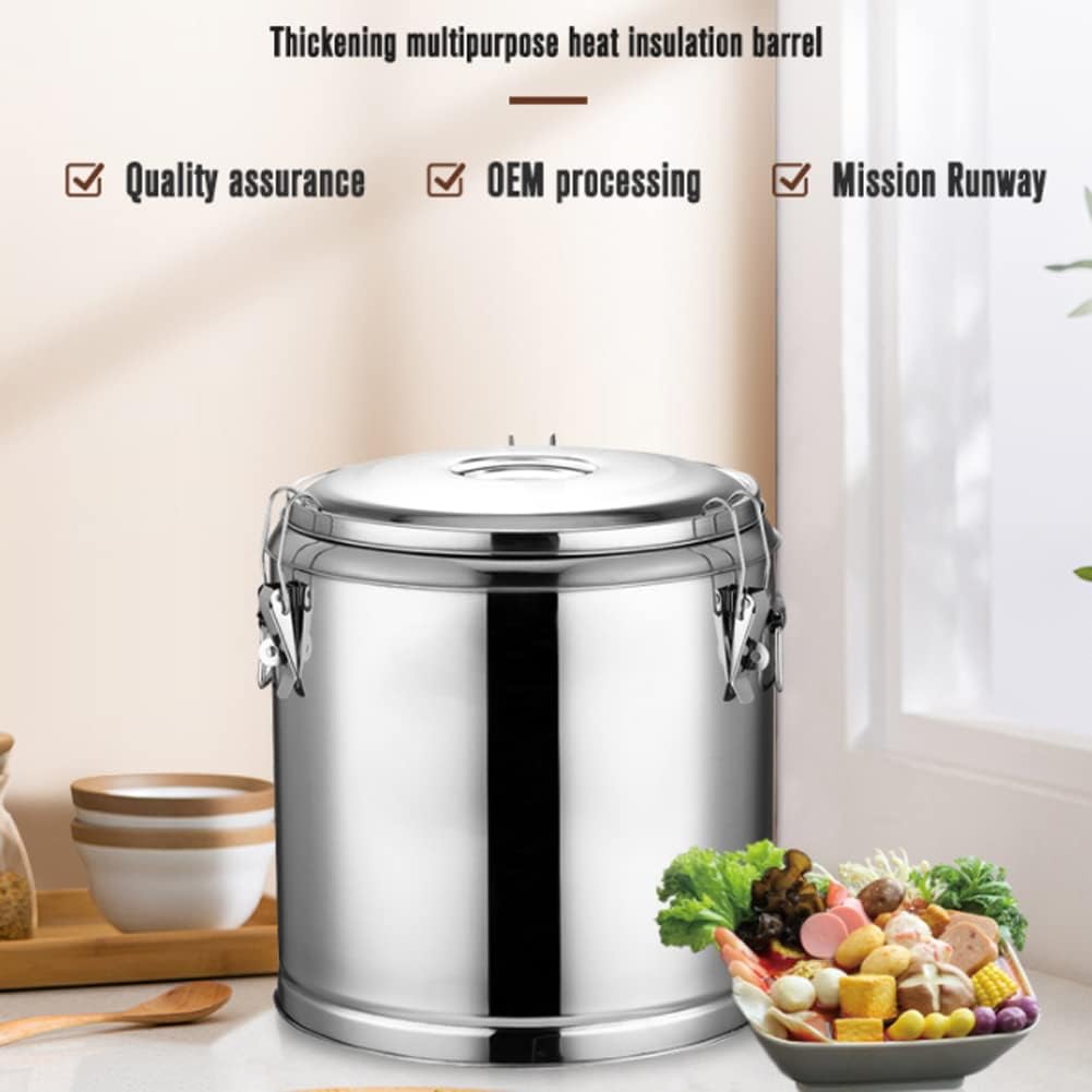 High Capacity 60L Stainless Steel Electric Catering Urn - Hot Water Boiler for Home Brewing, Commercial Use & Office, Durable & Efficient Water Dispenser