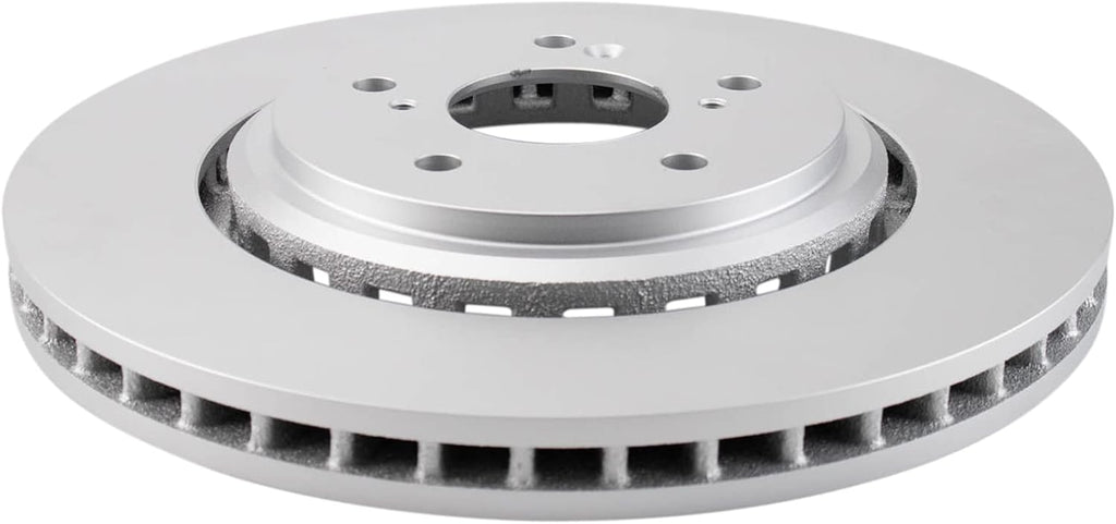 TRQ Front Brake Pad and Rotor Set Ceramic G Coated Vented Rotors Compatible with 2015-2020 Acura TLX
