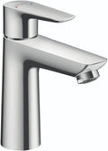 hansgrohe Talis E Modern 1-Handle 6-inch Tall Bathroom Sink Faucet in Chrome, 71710001