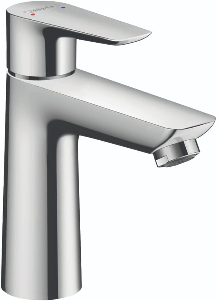 hansgrohe Talis E Modern 1-Handle 6-inch Tall Bathroom Sink Faucet in Chrome, 71710001