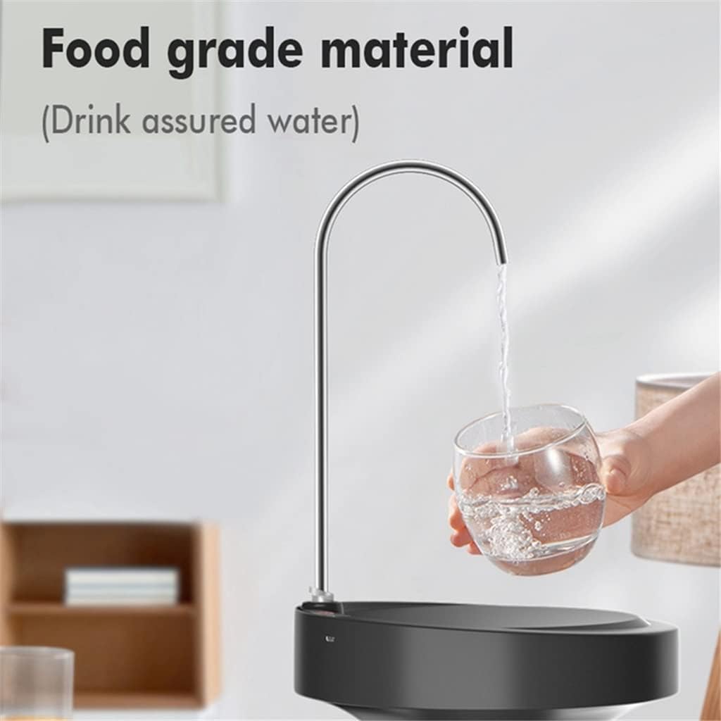 Automatic Electric Drinking Water Dispenser Pump with Removable Tray for 1-5 Gallon Bottle Portable for Home/Kitchen