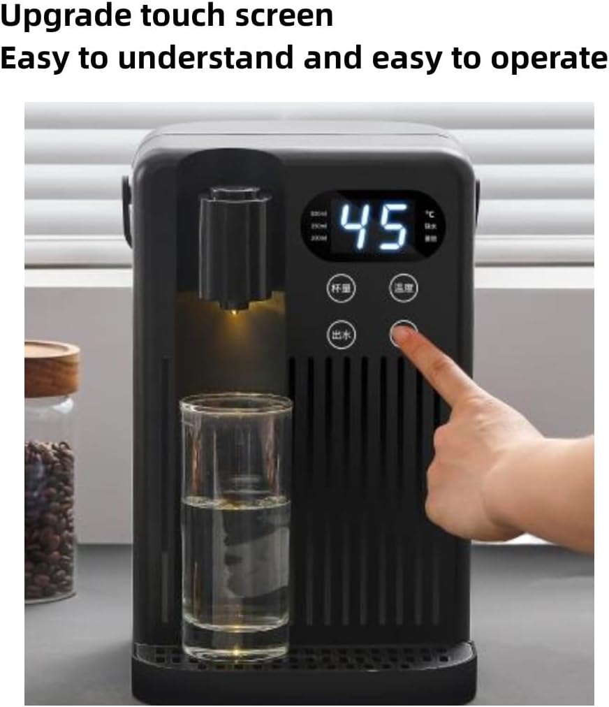 Versatile Hot Water Dispenser，Boil Water for Any Purpose， Enjoy Instant Hot Beverages，Stylish and Efficient Hot Water Dispenser，Perfect for Home or Office (White)