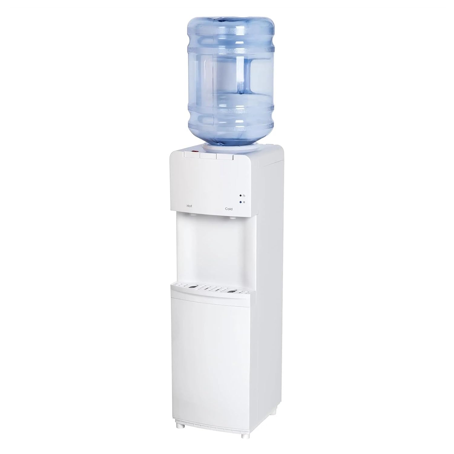 Hot and Cold Water Dispenser Top Loading Hot Cold Temperature Water Dispenser White Water Cooler