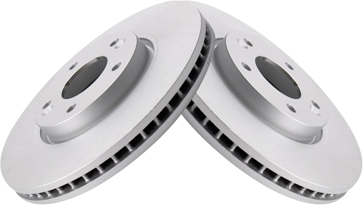 TRQ Front Brake Pad and Rotor Set Ceramic G Coated Vented Rotors Compatible with 2010-2013 Kia Forte 2010-2013 Forte Koup