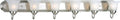 Progress Lighting P3056-09 Alabaster Glass Bath & Vanity, 48-Inch Width x 7-1/4-Inch Height, Nickel