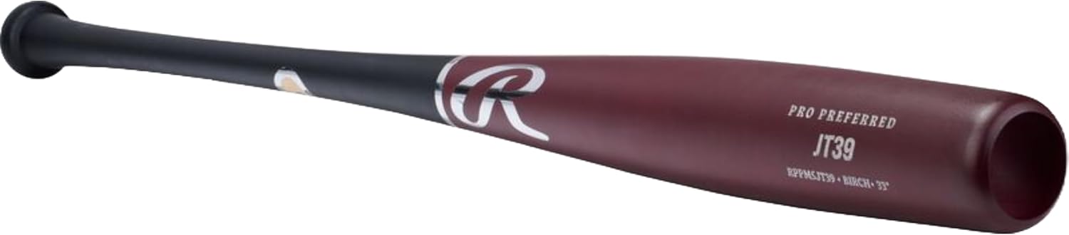 Rawlings | Torpedo Barrel JT39 Birch Wood Baseball Bat | Pro Preferred Collection