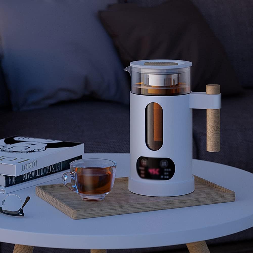 HBJWOV Travel Multi-function Electric Kettle Preserving Pot Glass Boiled Tea Pot Hot Water Bottle Warm Kettle