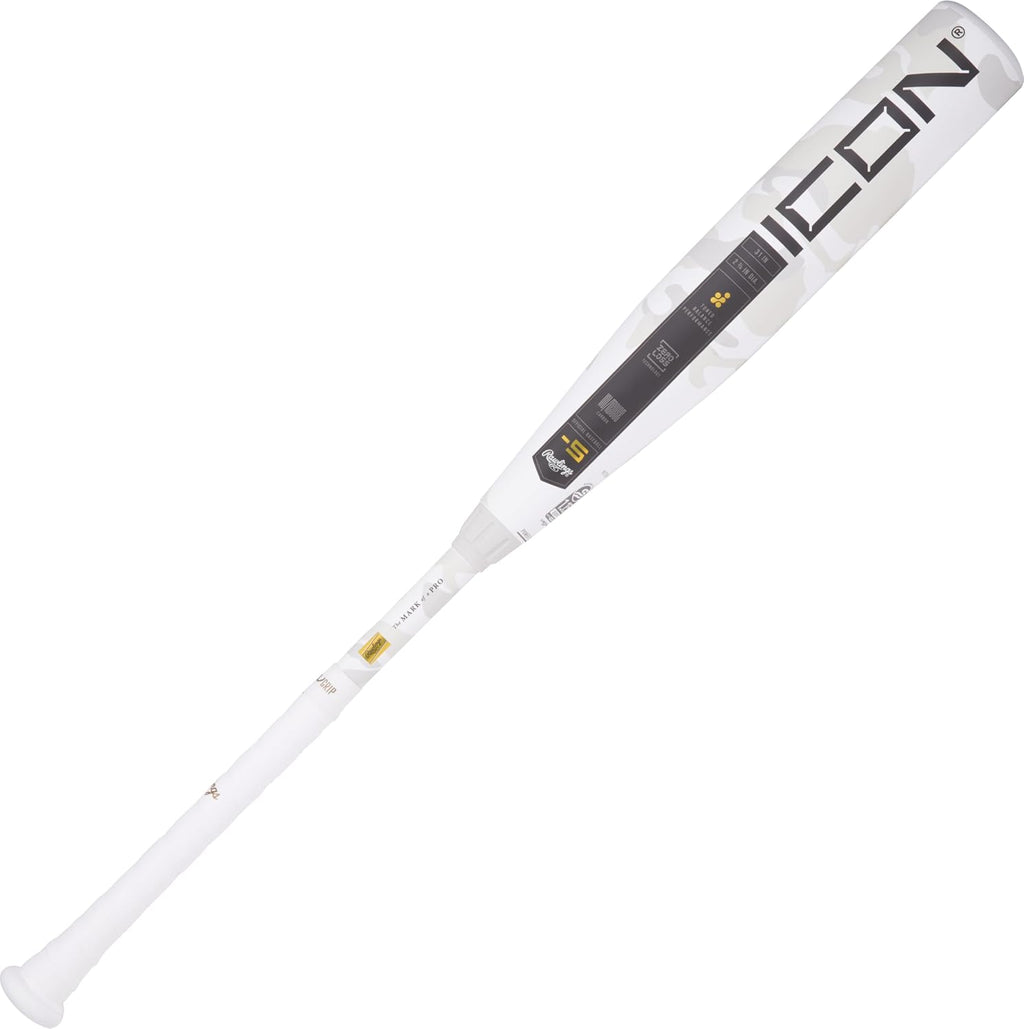 Rawlings | 2025 | ICON Baseball Bat | USSSA | -5 / -8 / -10 Drop | 2 3/4' Barrel | 2 Pc. Composite