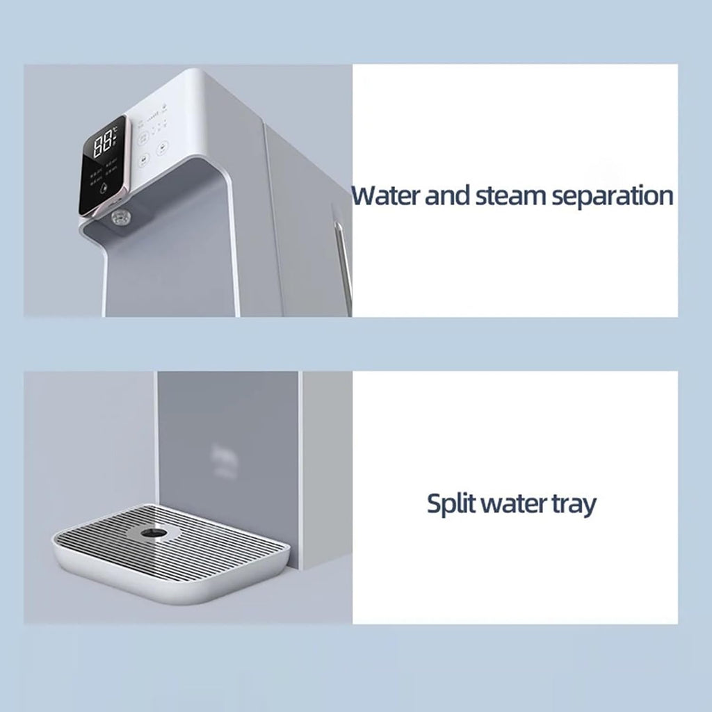 Water Dispenser 3s Instant Heating Water Dispenser Electric Pump 2000W Fast Heat Dispensador Bottle 3L Smart Kettle(White)