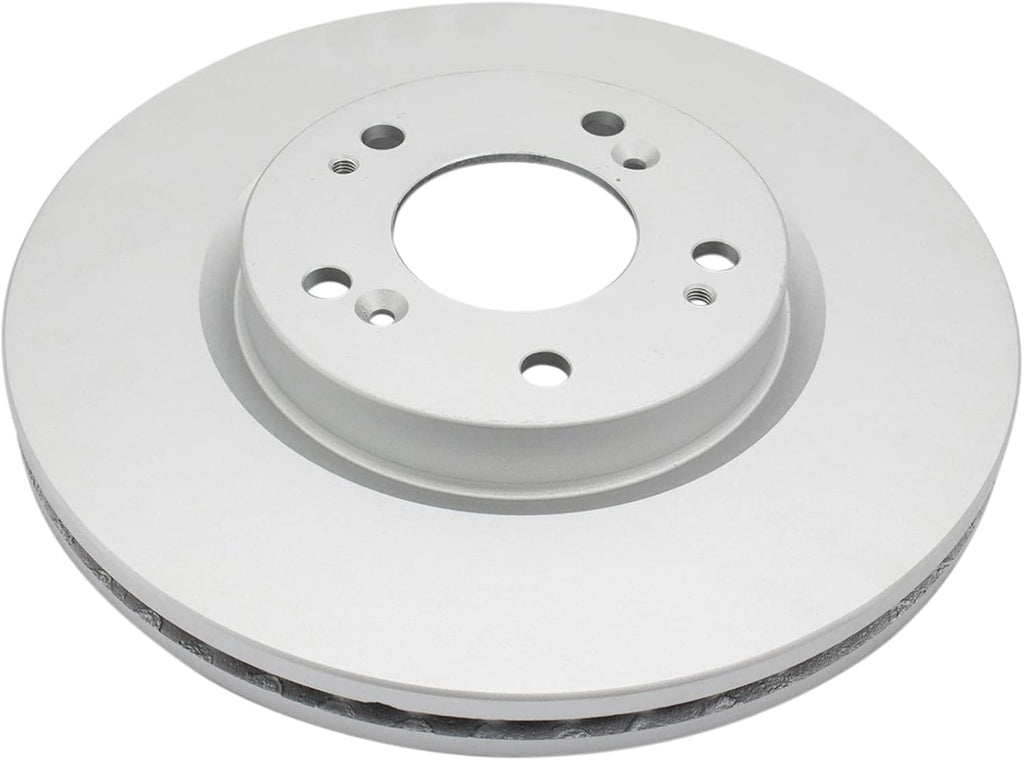 TRQ Front Brake Pad and Rotor Set Ceramic Coated Rotors Compatible with 2017 Jeep Compass Patriot