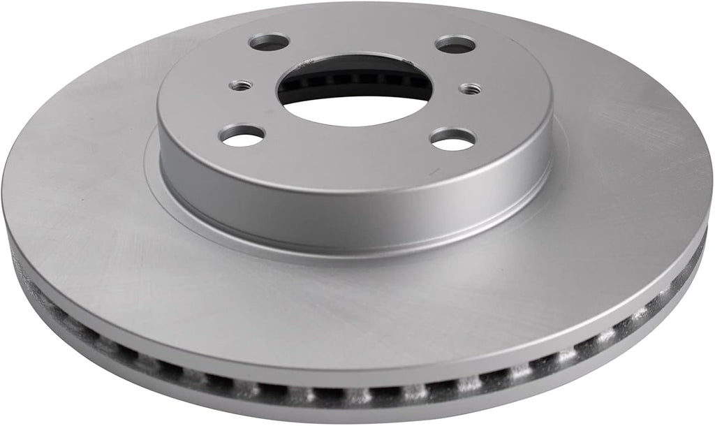 TRQ Front Brake Pad and Rotor Set Ceramic G Coated Vented Rotors Compatible with 2013 Scion iQ