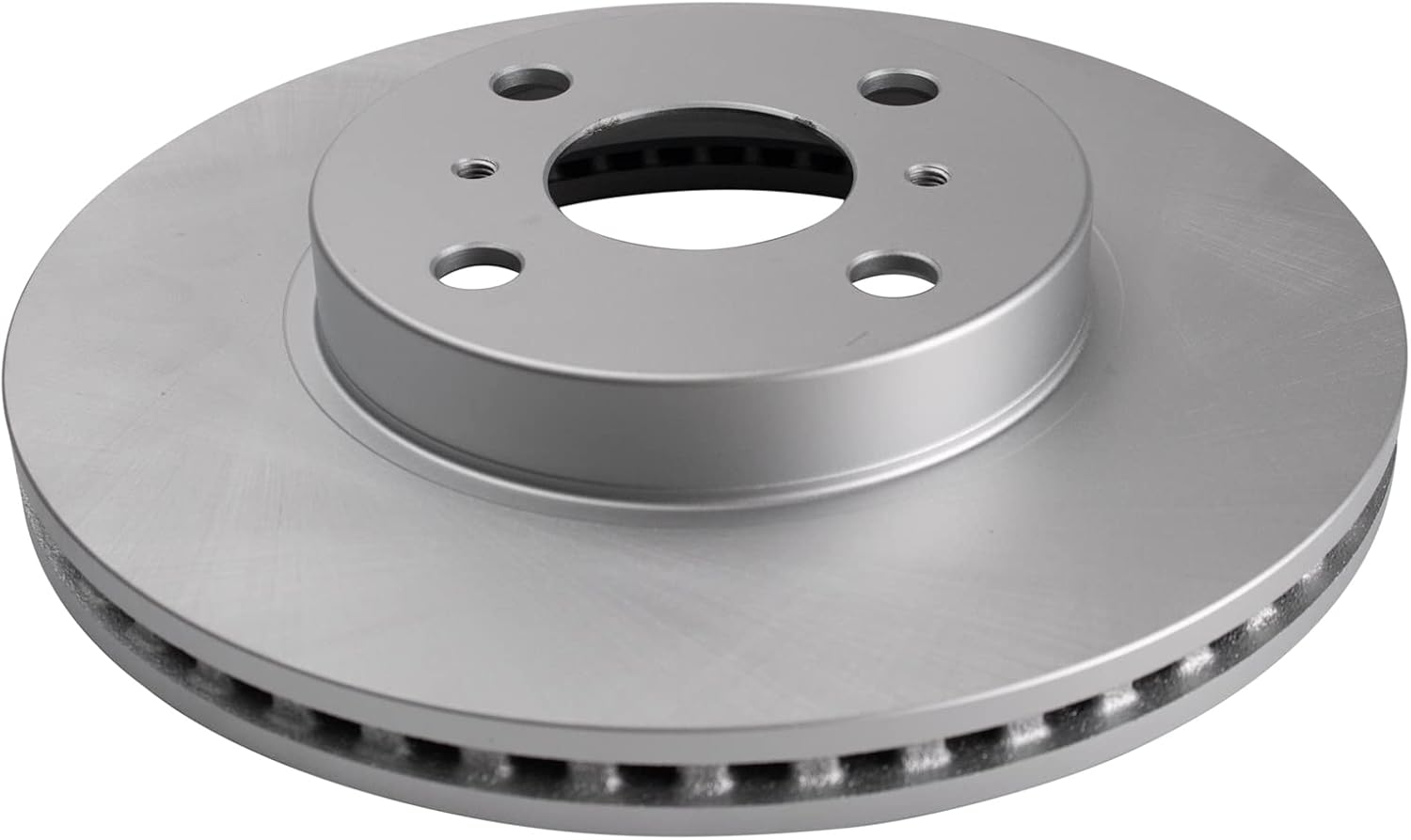 TRQ Front Brake Pad and Rotor Set Ceramic G Coated Vented Rotors Compatible with 2013 Scion iQ