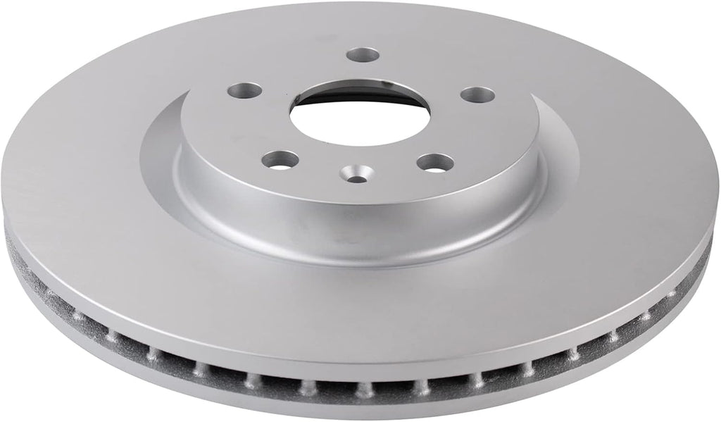 TRQ Front Brake Pad and Rotor Set Ceramic Coated Vented Rotors Compatible with 2008-2014 Cadillac CTS