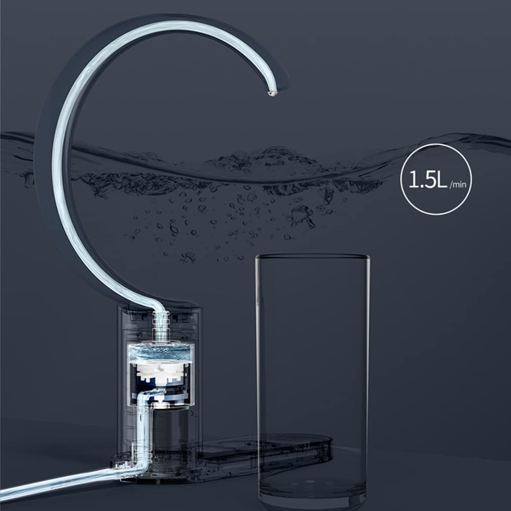 Crescent Desktop Water Pump, Water Station Water Pump, Electric Household Bottled Water Drinking Machine, Automatic Water Suction Device,C