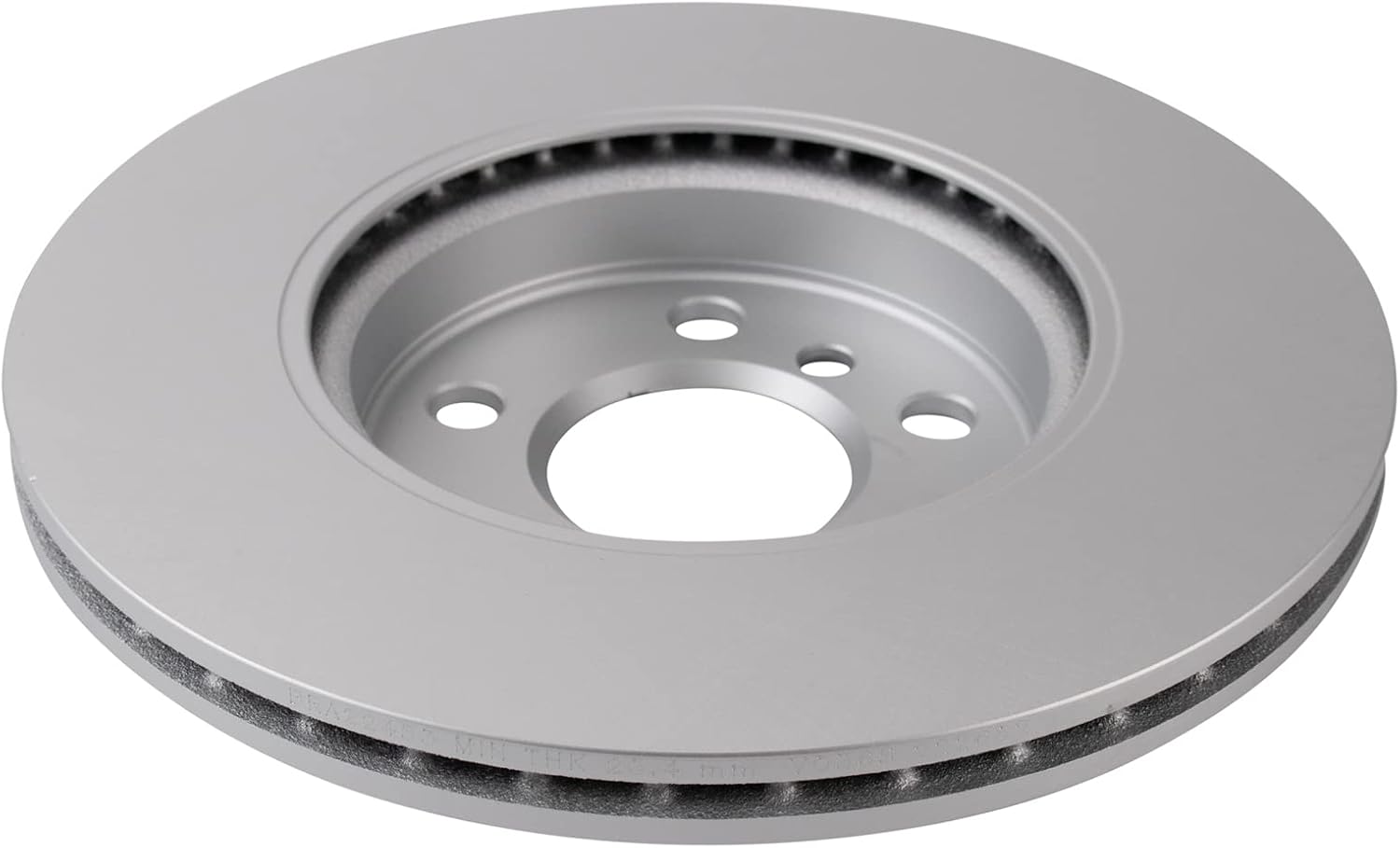 TRQ Front Brake Pad and Rotor Set Ceramic G Coated Vented Rotors Compatible with 2014-2019 Mini Cooper 2016-2018 Cooper Clubman