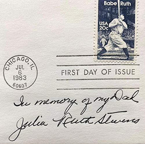 Babe Ruth First Day Issue Stamp Baseball Limited Edition Framed Cover Art 12.5' Wide x 11' high