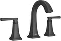 American Standard 7426801.243 Belmeade Two-Handle 8-Inch Widespread Bathroom Faucet, 1.2 GPM, Matte Black