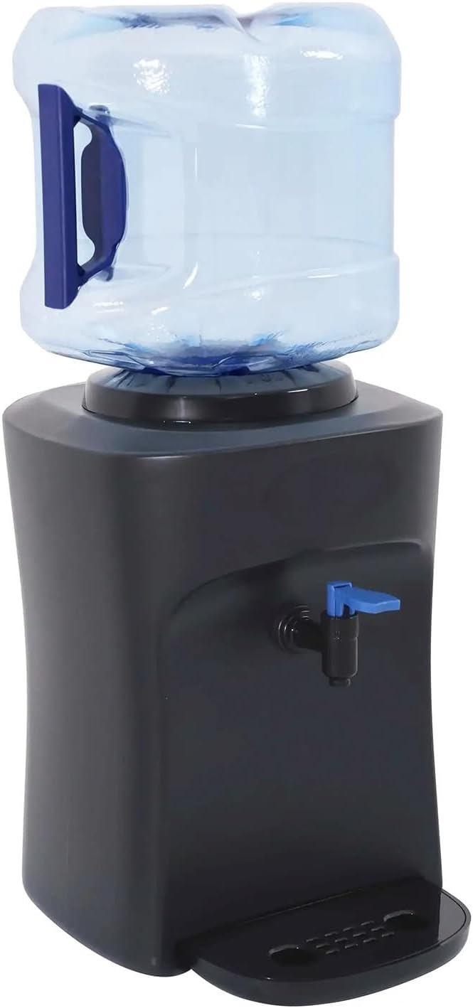 GRFIT Compact Countertop Water Dispenser with Removable Nozzle for Home Office Hot Water Dispenser