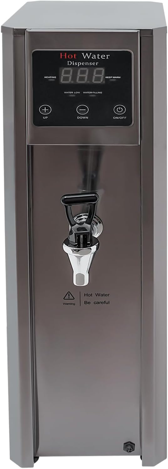 CNCEST Hot Water Machine, Hot Water Dispenser, Electric Hot Water Machine (Silver, 10L)