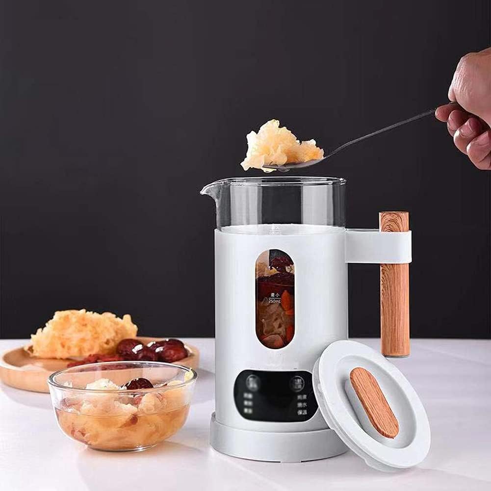 HBJWOV Travel Multi-function Electric Kettle Preserving Pot Glass Boiled Tea Pot Hot Water Bottle Warm Kettle