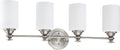 Craftmade Dardyn 4 Light Vanity Brushed Polished Nickel