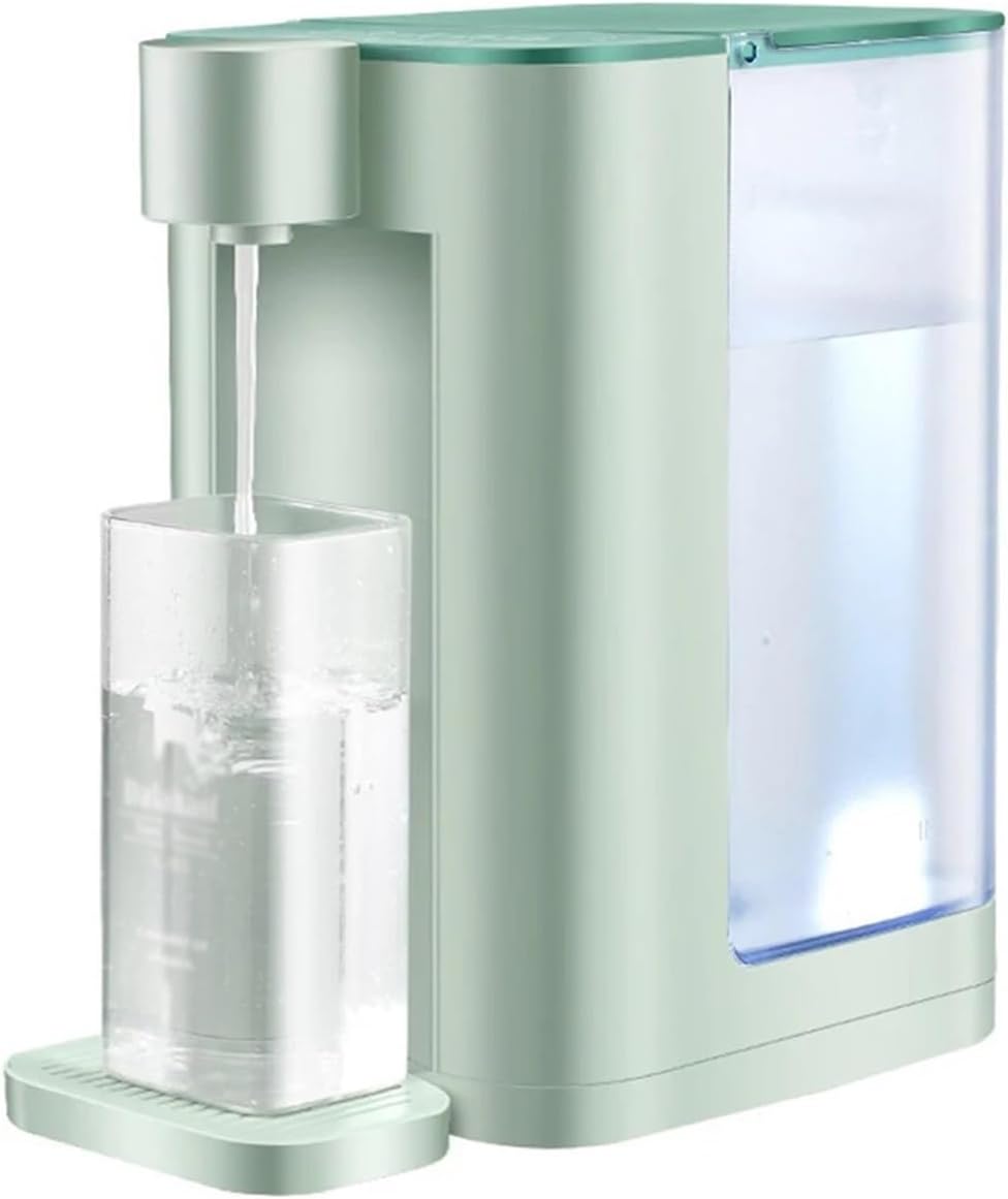 2.8L Instant Heating Water Dispenser Electric Pump 2000W 3s Fast Heat Dispensador Bottle Dispenser Smart Electric Kettle (Color : Green)